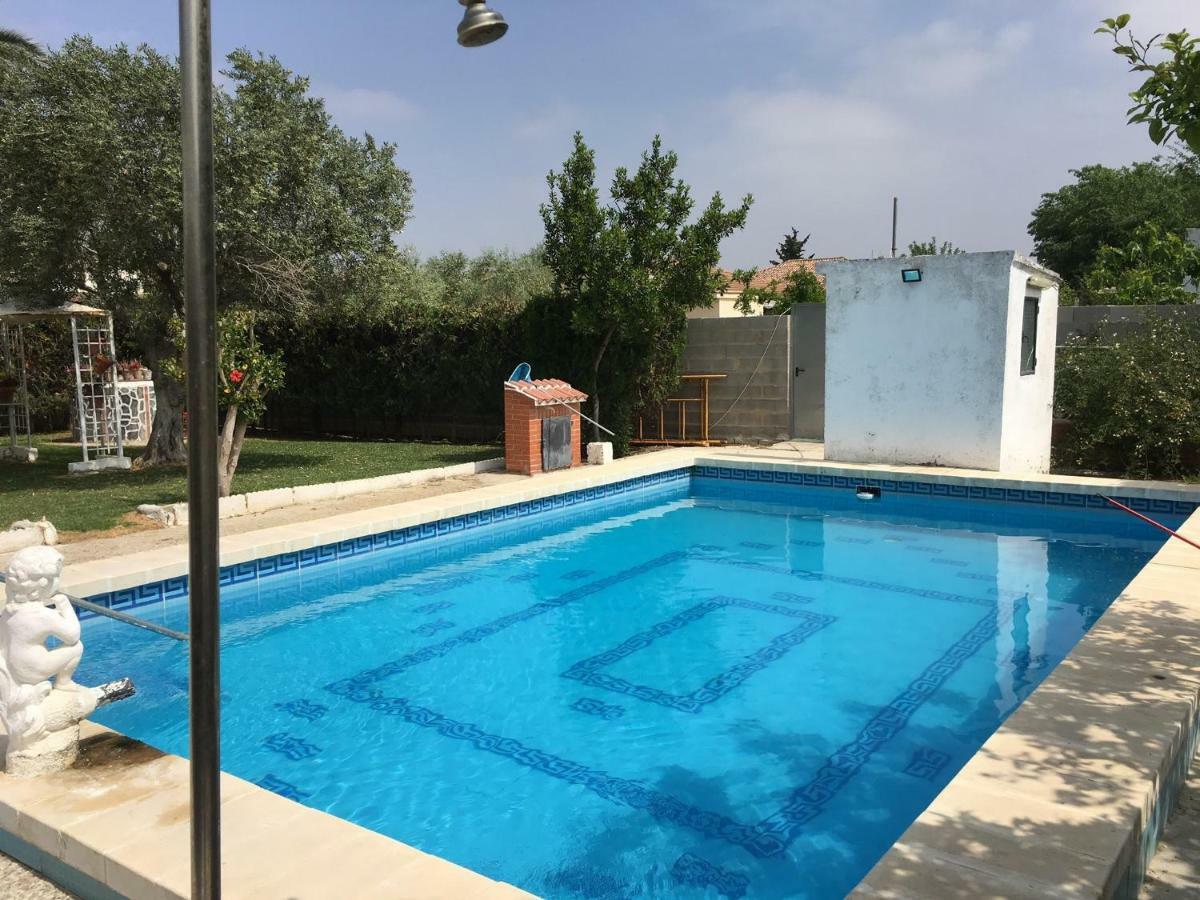 Chalet Piscina Jakuzzi Sevilla Hacienda de Tarazona エクステリア 写真